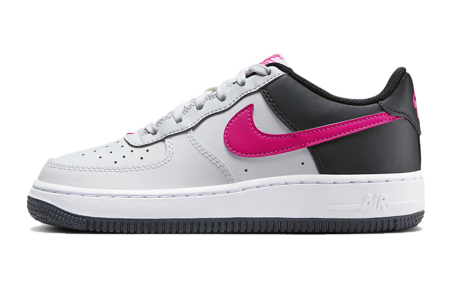 

Nike Air Force 1 Comfortable Abrasion Resistant Breathable Low top Kids Fit Black White CT3839-109 36