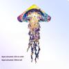 1 Set Colorful Kites Children'S Toys Professional Flying Fluorescent Jellyfish Kites For Adults Outdoor Games