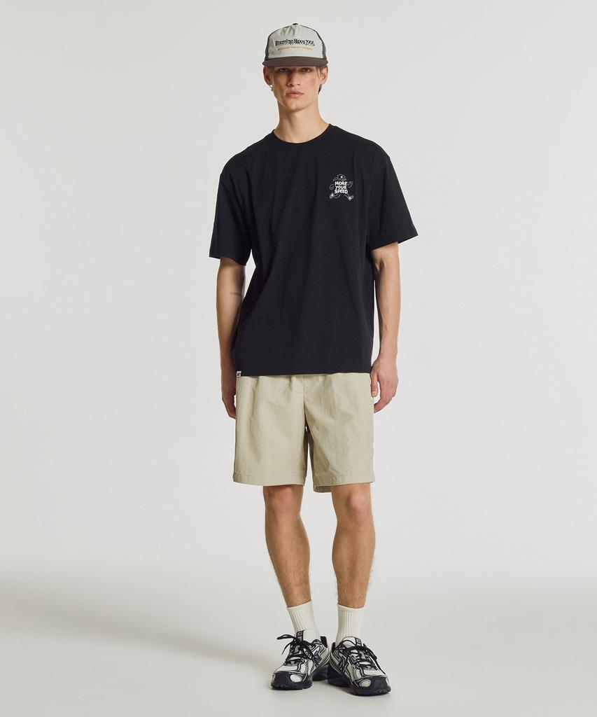 Nyuballanseu Nbneg25613 / Uni Frozen Pictogram Short Sleeve T-Shirt (Black)