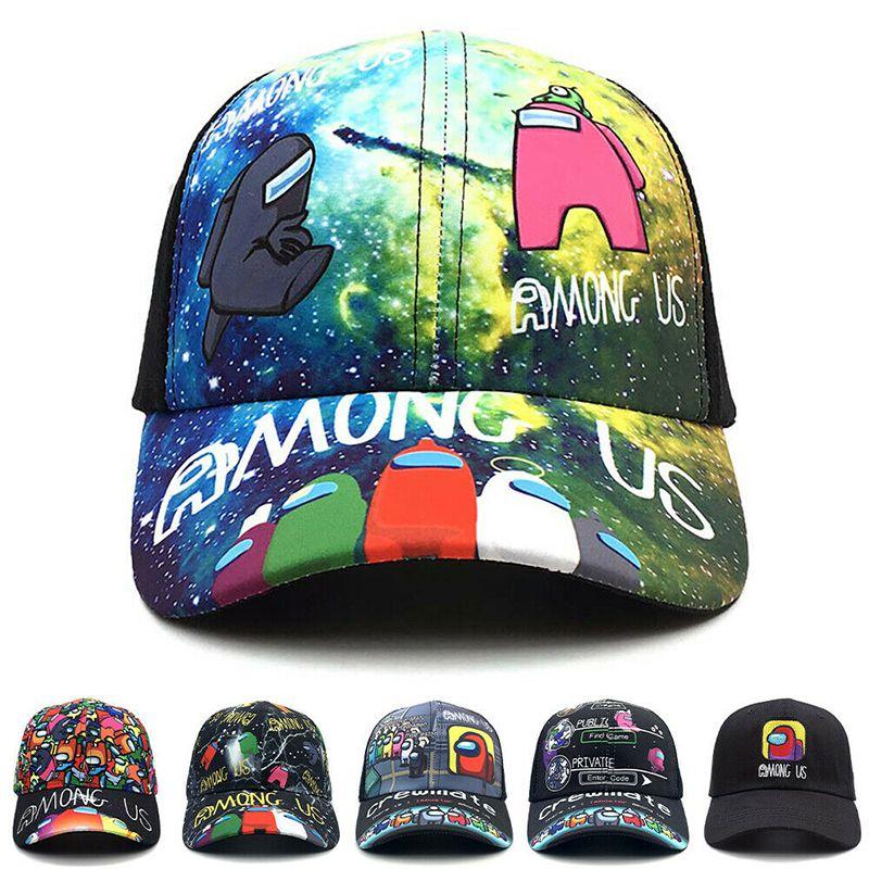Baseball Unisex Cap Cartoon Hippie Adjustable Summer Sun Hat Snapback