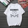 Descendents Wszystko ssie Śmieszny Top T-shirt Top Moda Streetwear Camisetas Wysokiej Jakości Bawełna Camisas Hombre T-shirty Męskie