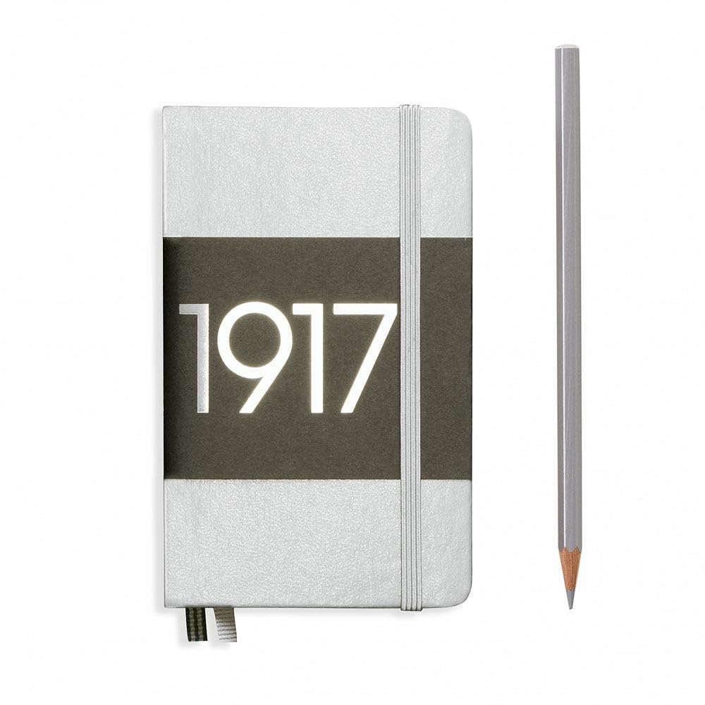 

Leuchtturm Note A6 Plain Silver 355514 Regular Imported Product