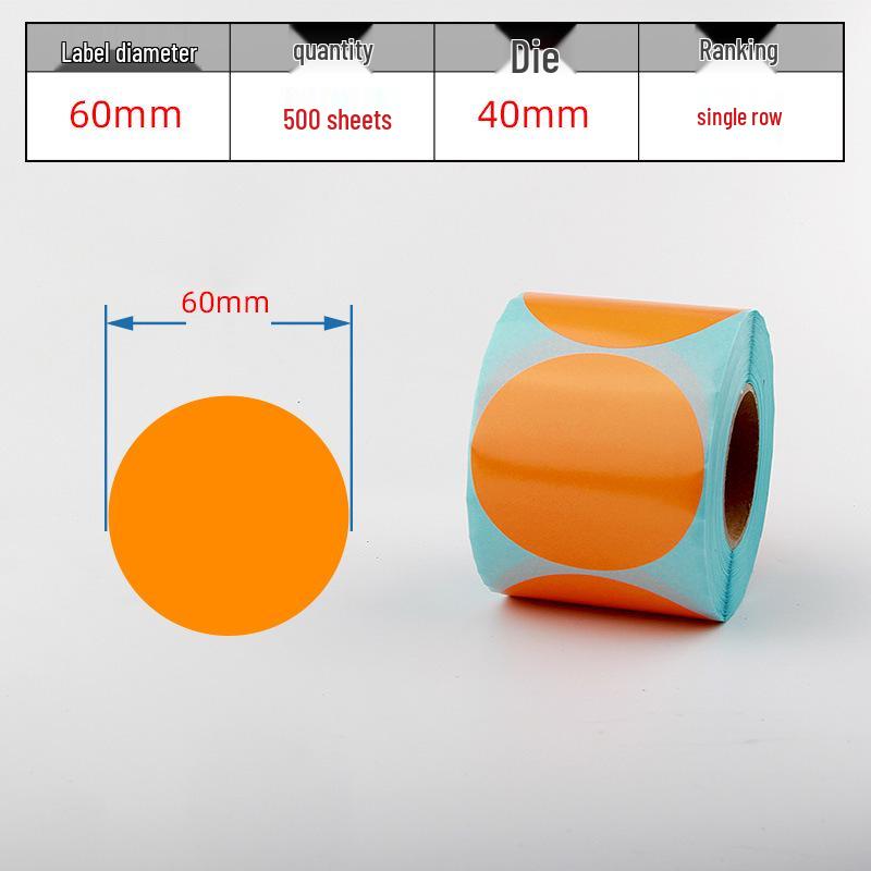 Waterproof Adhesive Thermal Barcode Stickers - Various Sizes