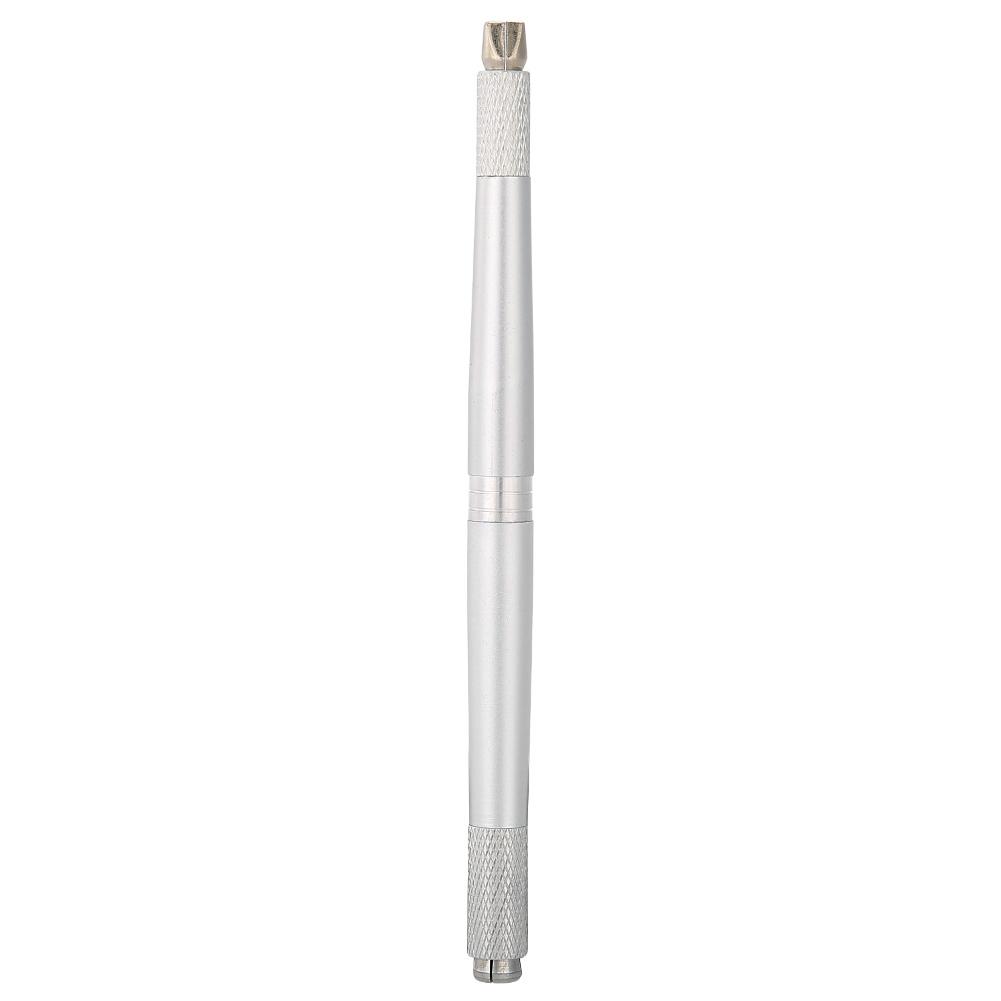 3 IN 1 Professional Dual end Microblading Permanent Pen Manual Liner Gun Fog Eyebrow Tattoo