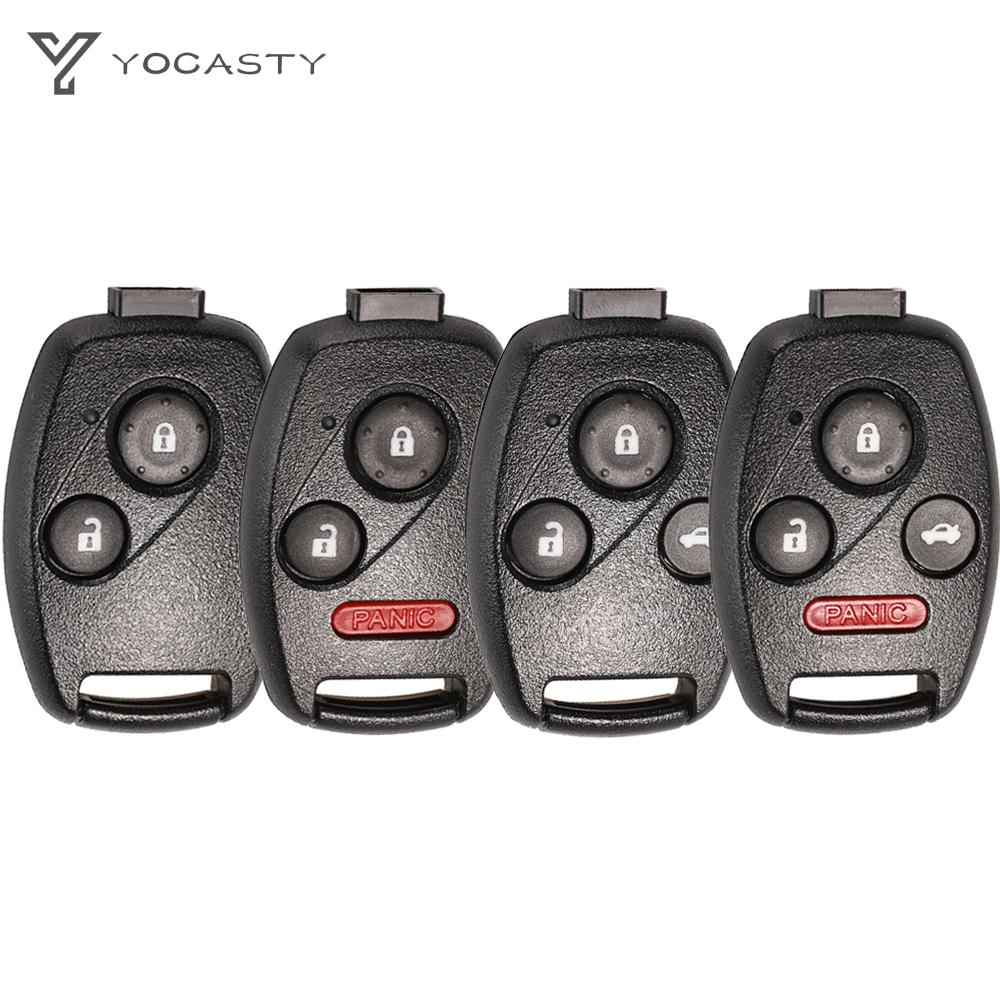 Yocasty 2 2+1 3 3+1 Tasten Fernbedienung Auto Schlüssel Hülle Mit Gummi-Pad Für Honda Accord Civic Crv Pilot 2003-2013