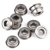 Flanged   Bearing, 10pcs F686ZZ   Steel   Bearings Metal  Shielded     ,      Bearings