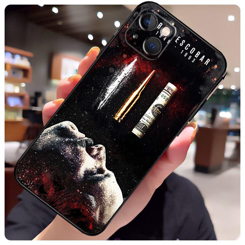 Pablo Escobar Narcos Hülle Für iPhone 14 Pro Max 16 15 11 12 13 17 Pro Max mini 15 16 Plus 16e 17 Air Handyhülle iPhone 13 mini