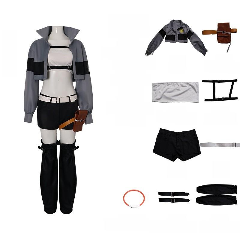 

Gachiakuta Cosplay Costume For Women Polyester Battle Uniform Suitable For Conventions And Parties XXXL