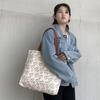 New Canvas Bag Female Single Shoulder Simple Large Capacity Bag Summer