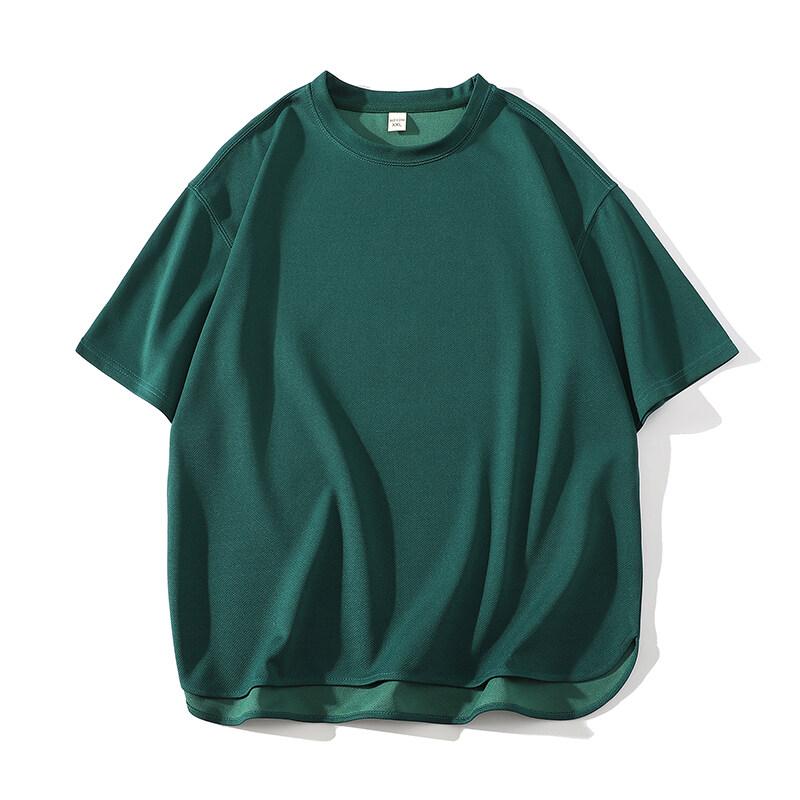 

2026 Mens Baggy T Shirts Summer Men Solid Color Casual Short Sleeve Tshirts Man Basic T-shirt Male Tops Tees Couple 5XL зелений