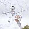 24cm Nier: Automata 2b Combat Posture Collectible Pvc Figure Mechanical Lifeform Statue Desktop Decoration For Gamer Anime Model