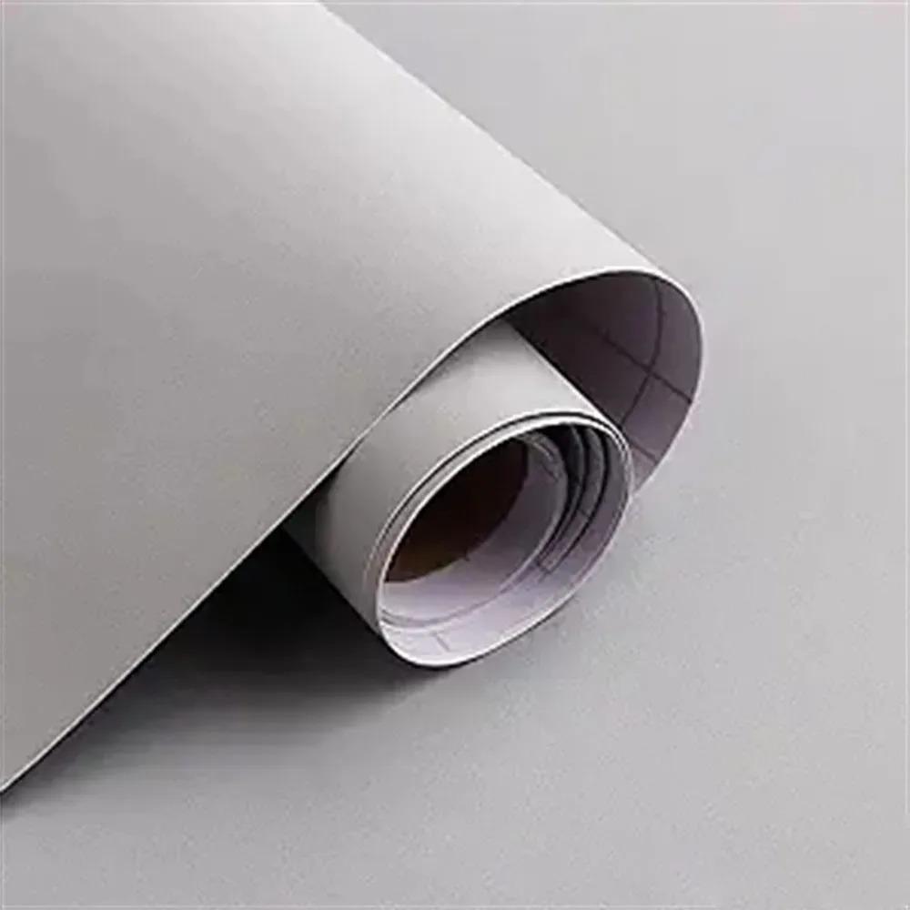 Matte Solid Color Renovation Paper Wallpaper Dirt resistant Waterproof Moisture Proof Wallpaper Home And Bedroom