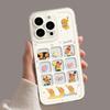 High-End Cartoon Grid Phone Case for iPhone 17 Pro Max, 15, and 14 - Cute and Personalized