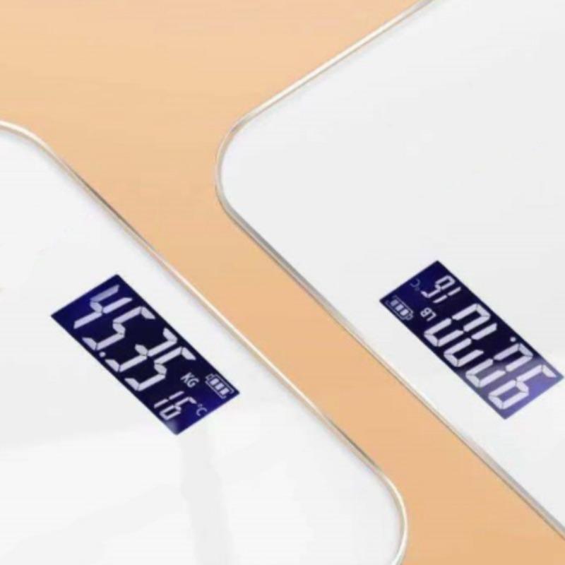 Bluetooth Body Fat Scale Digital Weight Monitor USB Charging Health Scale for Home Body Composition Tracking