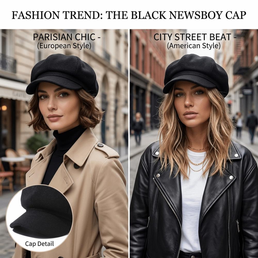 Solid Color Newsboy Hat Windproof Painter Caps New Beret Hat Men Women