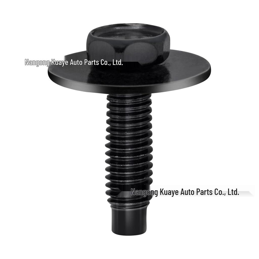 Toyota Car Interior & Exterior Fastener Set: Panel, Mudguard, Fender, Bumper, Trunk, Flat Wire, M6 Washer, Screw.
