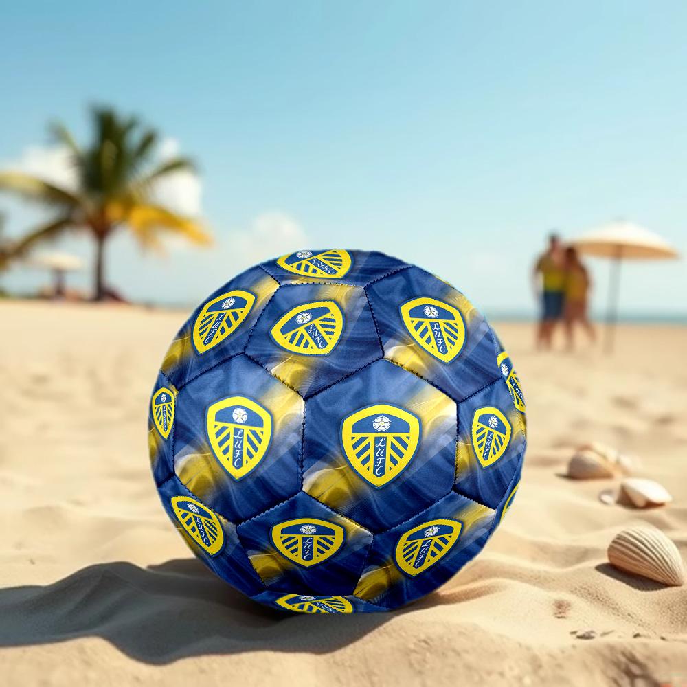 Leeds United Größe 5 Fußball Hohelastischer Fußball Für Outdoor-Wettbewerbe Tägliches Training Spielen