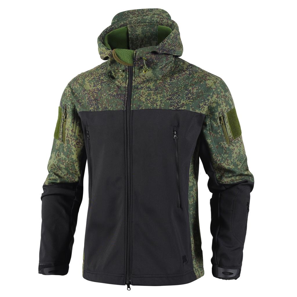 Hiking Camping Climbing Skiing Pants Waterproof Jackets Male Hood Coat Combat Fishing Men Winter SoftShell Tactical