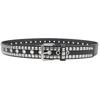 Female Pin Buckle Belt Aesthetic Belt Cool Square Rivet Studded Waistband Jeans Belt Waist Ornaments Girl Waiststrap