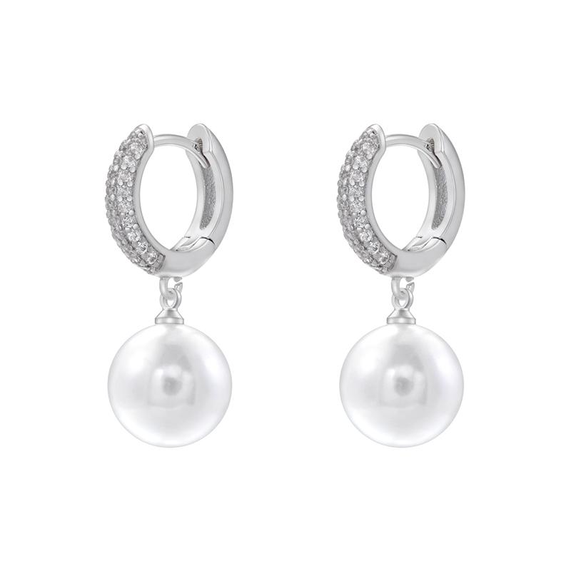 ZHUKOU 7 kinds of different earring clasp pearl earrings for women :VE1405-VE1411