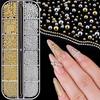 Bead Rivet Nail Art Studs Gold Metallic Nail Charms New Nail Tips Manicure Accessories