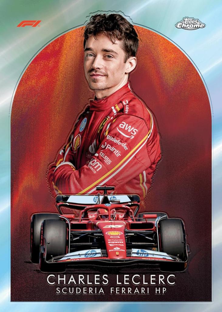 2024 Topps Chrome Formula 1 КВАЛИФИКАЦИОННЫЙ КРУГ Ящик для круга Формулы 1 Chrome Квалификационный круг Ящик для круга Формулы 1