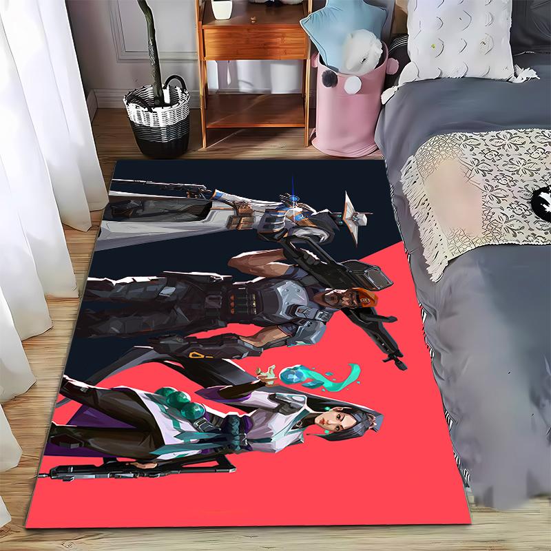 

Modern Game Character Rug, Stylish Home Decor Suitable for use as an anti-slip game mat for living room and bedroom sofas 40x60cm( 15x23in )