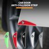 For Volkswagen 4pcs Car Door Anti-collision Bumper Strip Trim Protector Stickers For Volkswagen VW Golf Polo Tiguan Touran Passa