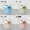 Wheeled Rectangular Mop Bucket with Handle - Large Capacity, Thickened Design for Easy Cleaning and Dehydration