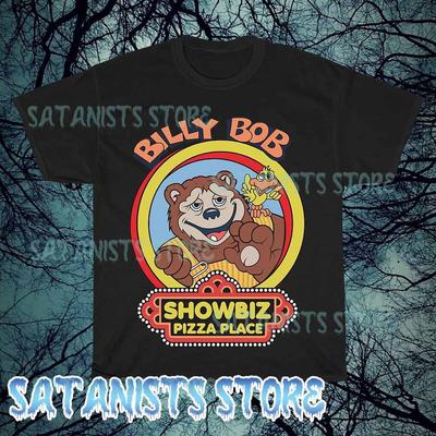 New Showbiz Pizza Billy Bob Logo Men#039;s Tshirt Funny Size S To 5XL Unisex T-Shirt