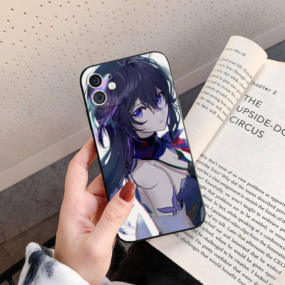 Seele Animated Game Honkai Star Rail Phone Case For IPhone 17 Air 16 15 14 13 Pro Max 11 12 Black Silicone Cover