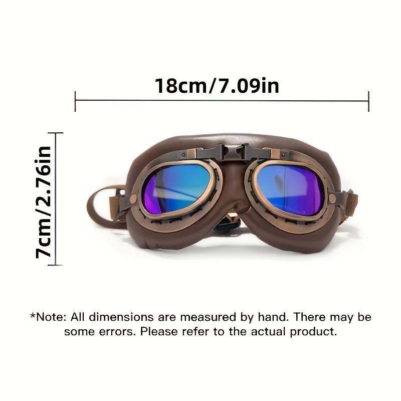 Stil Retro Vară High-end Ochelari pentru Animale de Companie Stil Pilot Ciobănesc German și Câine de Talie Medie Ochelari de Modă Reglabili Rezistenți la Vânt cu Protecție UV