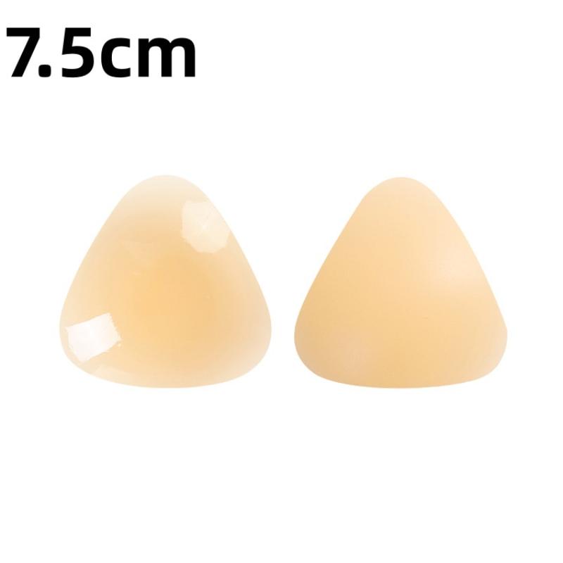 1Pair Chest Pads Bikini Set Push Up Padded Swimsuit Women Swimwear Silicone Breathable Bra Pad Nipple Cover