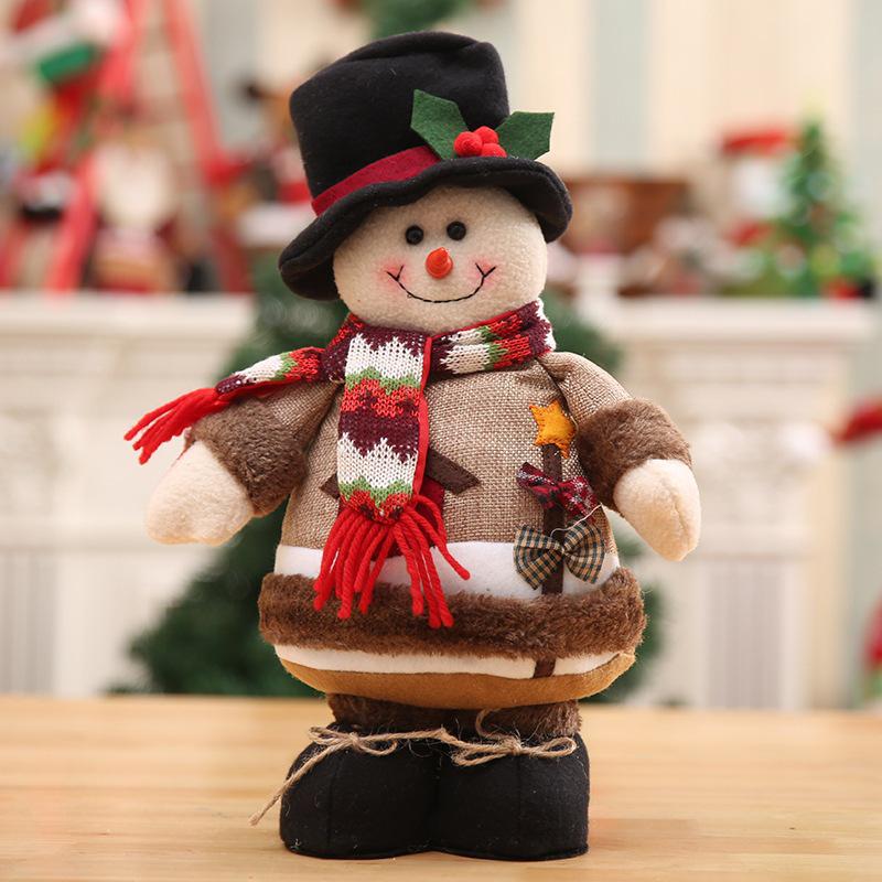 Extendable Musical Luminous Christmas Gnome Decoration