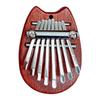 8 Keys Mini Kalimba Wooden Finger Piano with Lanyard Finger Thumb Piano Piano Music Lover Birthday Valentines Day Gifts