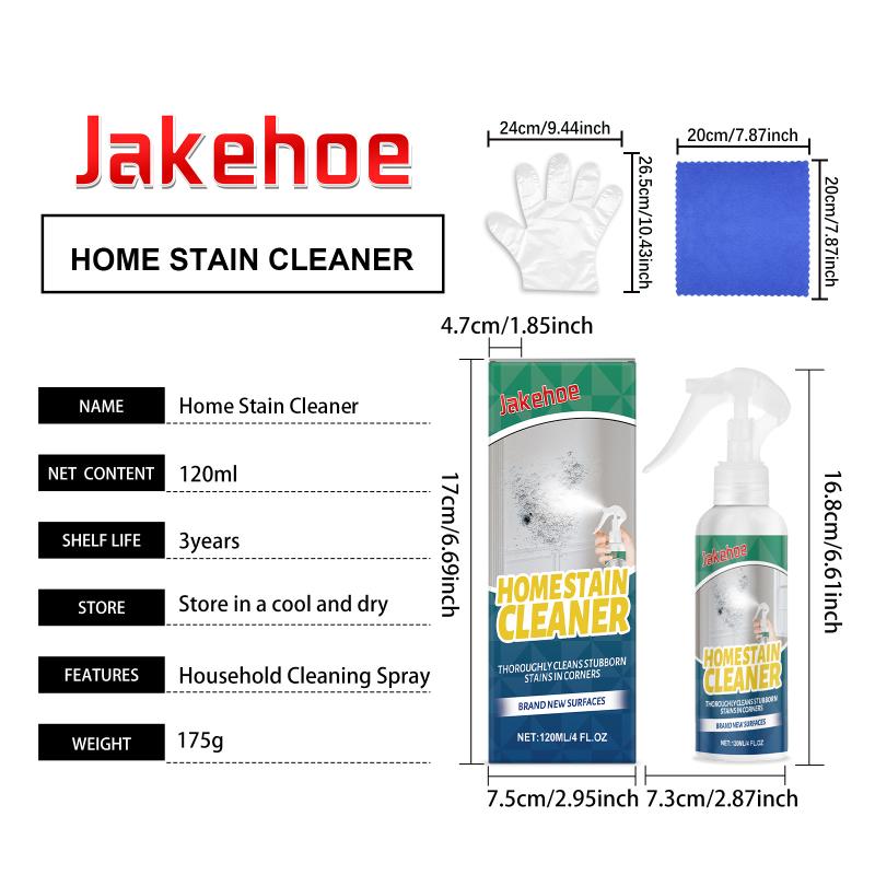 Household Stain Cleaner Deep Cleaning Action for Kitchen Bathroom Office Fast Effective Multiuse