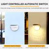 2/4/8 Pcs Solar Fence Light Outdoor Lighting Wall Lamps Garden Energy Light Festoon Decoration LED For Garden Step Patio Stairs