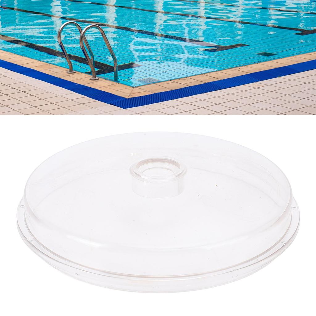 Pool Leaf Catcher Cover Lid, ABS Sand Filter Pump Replacement Parts, 6.2 Inch Diameter, Clear Swimming Environment for Pool Sand Filter