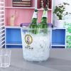 5L Portable Plastic Ice Bucket for Beer, Fruit, and Chilled Drinks
