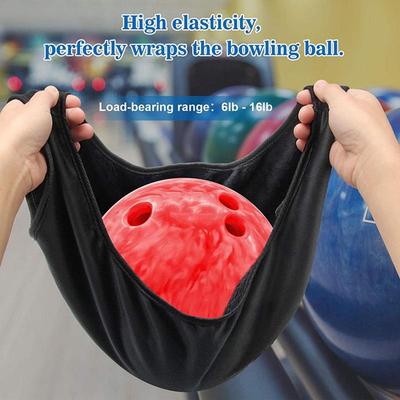 Bowling Ball Wiping-Bag Microfiber Polished Bowling Cleaning Towel Bowling Storage Bag Wiping Cloth Accessories