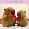 Capybara Stretchable Plush Toy With Pp Cotton Filling For Kids Gift Idea