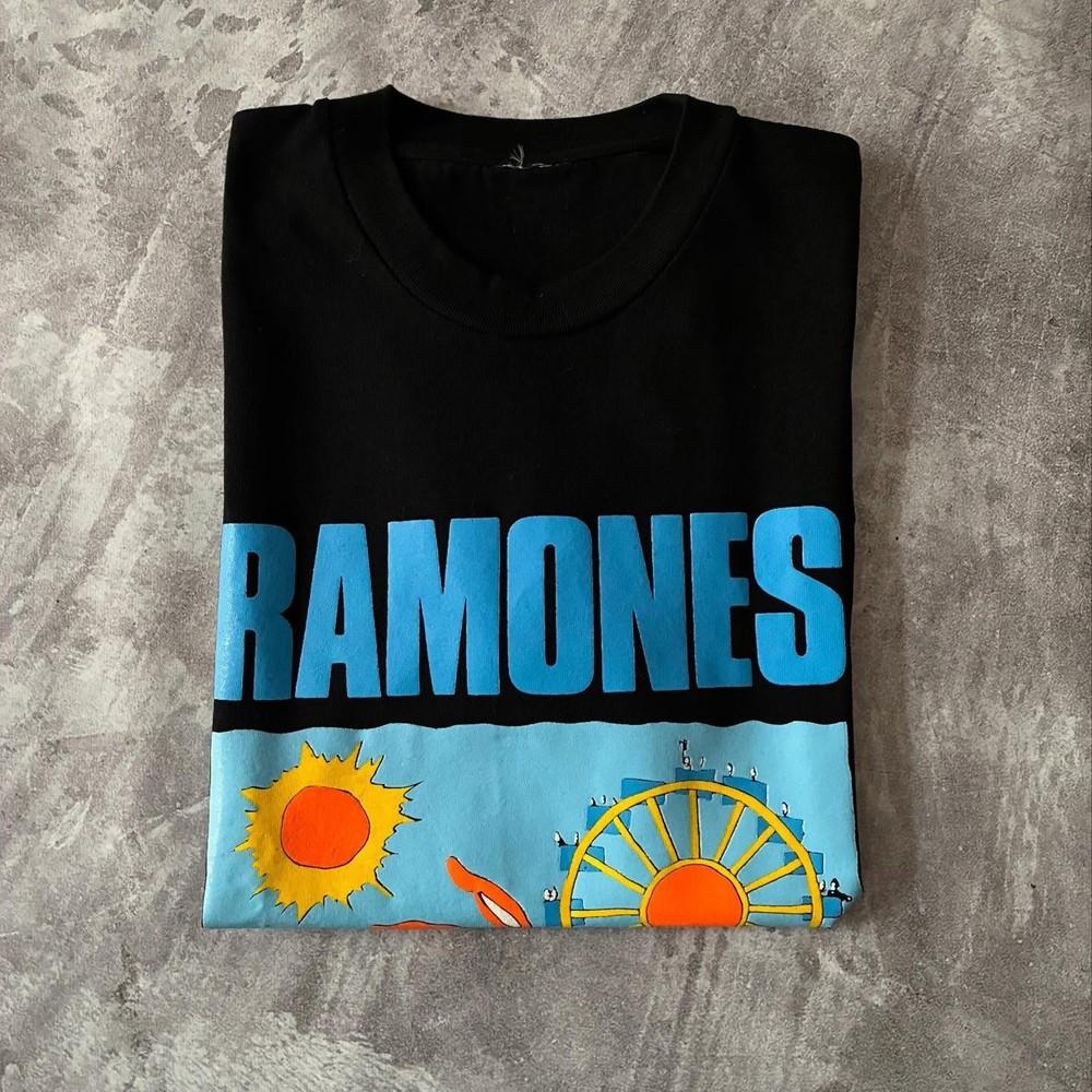 Retro Ramones vintage band Graphic Tee Unisex Short Sleeve Shirt S5XL Unisex T-Shirt M