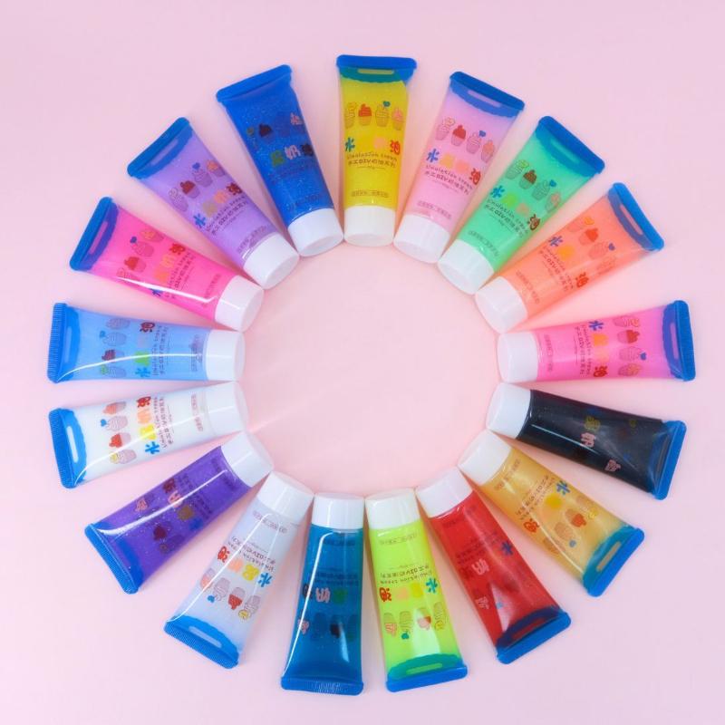50g Crystal Cloud Gel for Kids DIY Crafts Jewelry & Phone Case Decor - Eco-Friendly Glitter Translucent Anti-Freeze Art Supplies
