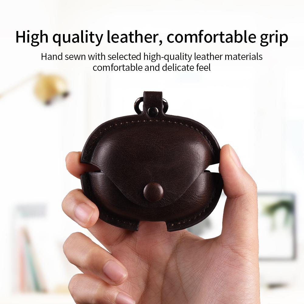 For Redmi Buds 6 Pro Case Leather Business Earphone Case Headset Shell Headphone Cover for Redmi Buds 6 Active Lite Case