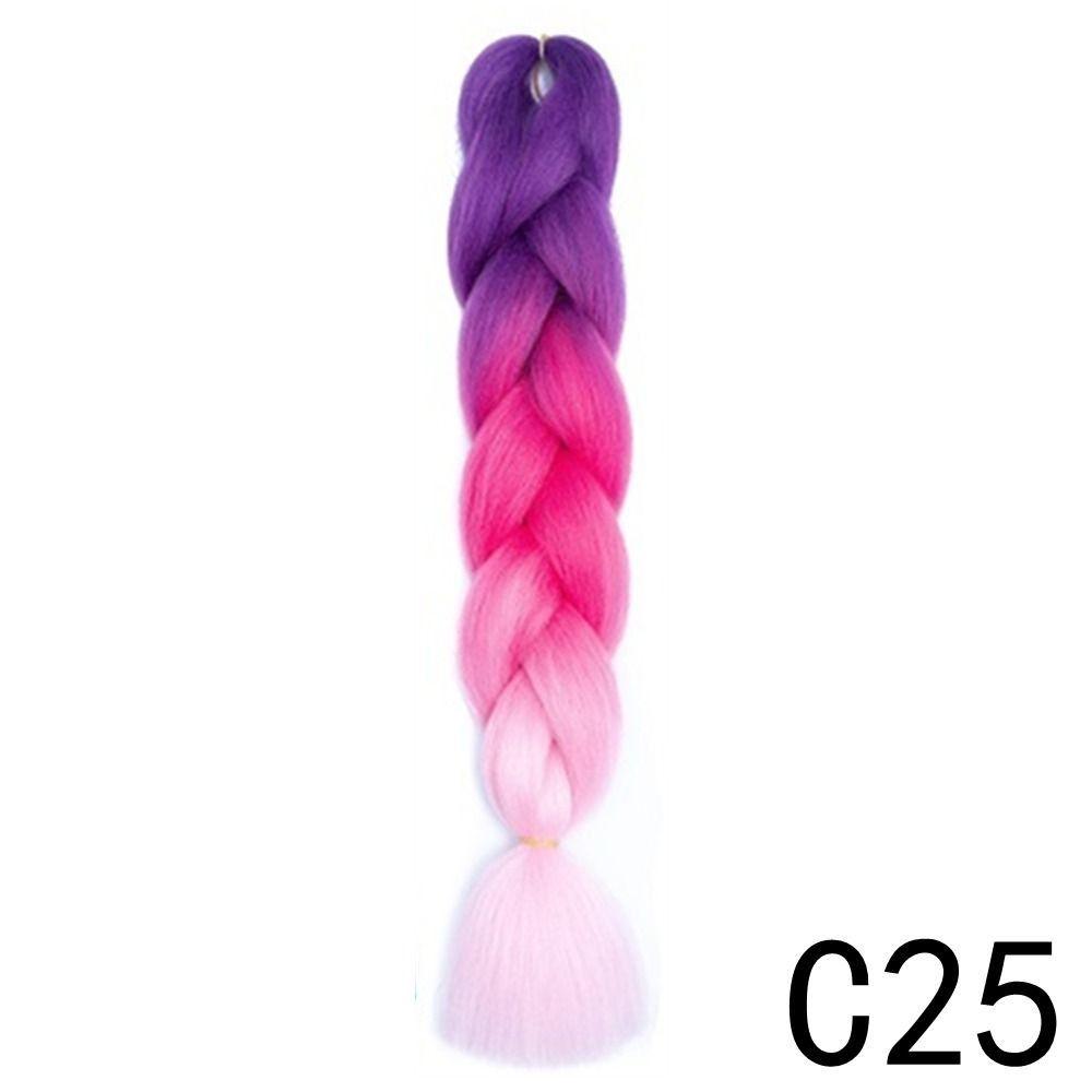 24 Inches Jumbo Braid Ombre Women DIY Hair Braids New Braiding Hair Extension  Women