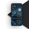 Castle Harries Wand Potters Owl Phone Cover Case for Samsung Galaxy S22 S21 S20 FE Ultra Plus A07 A17 A15 A16 A25 A57 A37 Casing