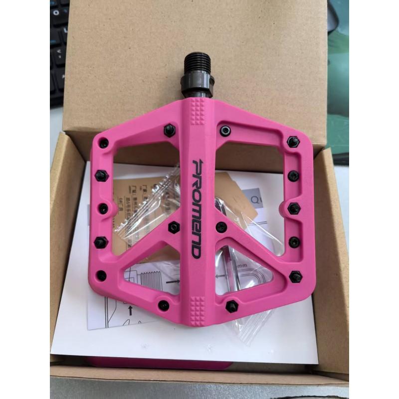 10-Color Mountain Bike Pedals With Nylon Body DU Bearing MTB Road Cycling Accessories