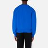 Amiparis Fw21 De Coeur Chain Embroidery Solid Color Round Neck Pullover Long Sleeve Sweatshirt Men sweatshirt Blue A21HJ028747-490