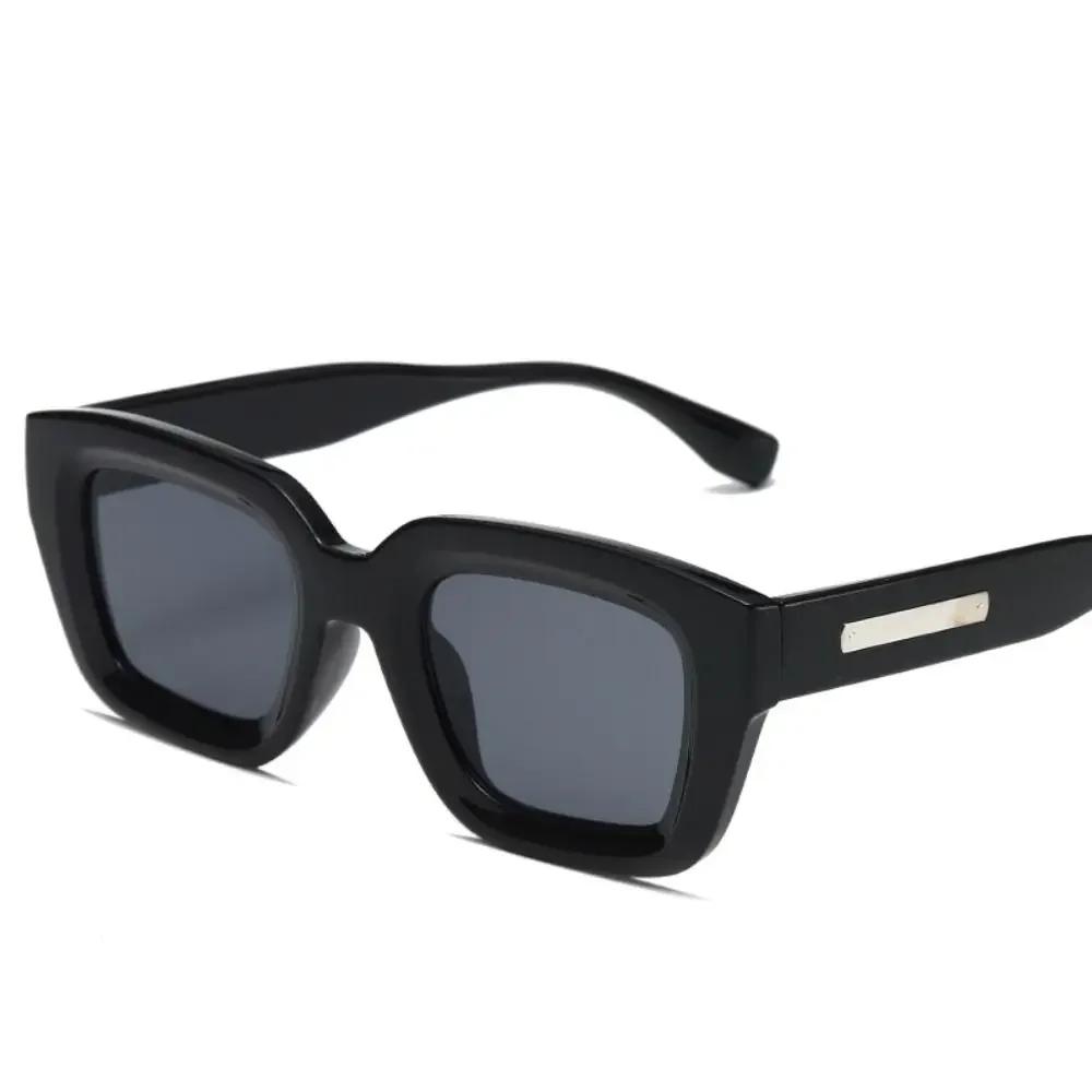 Retro Square Frame Sunglasses Fashion Sun Glasses UV400 Eyeglasses Sunscreen Sunglasses Traver Shades Glasses