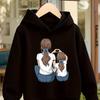 Girls' Autumn/Winter Hooded Sweatshirt Long-Sleeved Casual Pullover